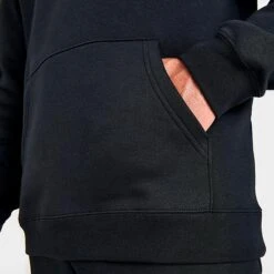 Converse Go-To Embroidered Star Chevron Fleece Hoodie Black - 10024509 001 -Nike Sportwear Sales 10024509 001 M6