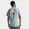 Men's Converse Fruit Band Graphic T-Shirt Tidepool Grey - 10024748 052 -Nike Sportwear Sales 10024748 052 M1