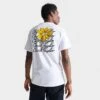 Men's Converse Chuck Taylor Flower Graphic T-Shirt White - 10025433 102 -Nike Sportwear Sales 10025433 102 M1
