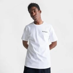 Men's Converse Chuck Taylor Flower Graphic T-Shirt White - 10025433 102 -Nike Sportwear Sales 10025433 102 M3