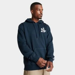 Men's New Era New York Yankees MLB Clouds Hoodie Navy - 13090825 410 10 Men's New Era New York Yankees MLB Clouds Hoodie Navy - 13090825 410 -Nike Sportwear Sales 13090825 410 M3