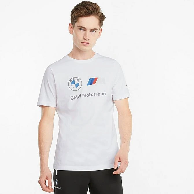 Men's Puma BMW M Motorsports Essential Logo T-Shirt Puma White - 53225302 100 3 Men's Puma BMW M Motorsports Essential Logo T-Shirt Puma White - 53225302 100