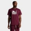 Men's Puma X TMC Everyday Hussle Graphic T-Shirt Burgundy - 53368605 200