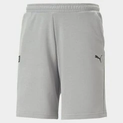 Men's Puma Mercedes AMG Petronas F1 Essentials Shorts Mercedes Team Silver - 53369402 060