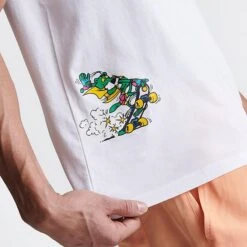 Men's Puma Classics Super Puma Graphic T-Shirt White - 53948102 100 -Nike Sportwear Sales 53948102 100 M6