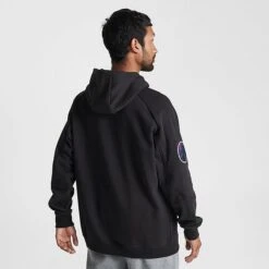 Men's Puma BMW M Motorsport Statement Patchwork Logo Graphic Hoodie Black - 621073 001 -Nike Sportwear Sales 621073 001 M4