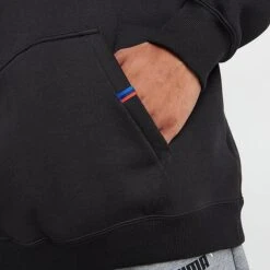 Men's Puma BMW M Motorsport Statement Patchwork Logo Graphic Hoodie Black - 621073 001 -Nike Sportwear Sales 621073 001 M6