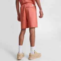 Men's Puma Sportswear International Logo Fleece Shorts Hibiscus - 62128448 690 -Nike Sportwear Sales 62128448 690 M4