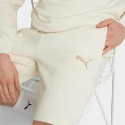 Men's Puma Better Essentials Lounge Shorts Natural - 67329599 960 -Nike Sportwear Sales 67329599 960 M4
