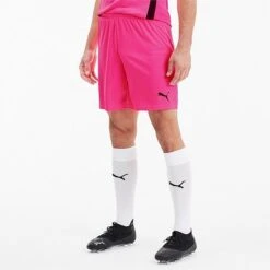 Men's Puma TeamGOAL 23 Knit Shorts Fluo Pink/Puma Black - 70426225 690
