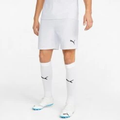 Men's Puma TeamFINAL Soccer Shorts Puma White - 70507604 100