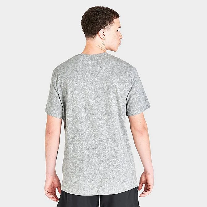 Nike Sportswear Brand Mark T-Shirt Dark Grey Heather/Black/Habanero Red - AR4993 063 6 Nike Sportswear Brand Mark T-Shirt Dark Grey Heather/Black/Habanero Red - AR4993 063 - Image 4