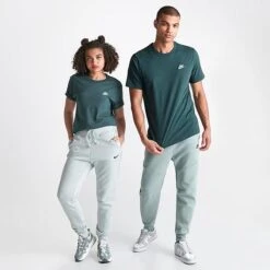 Nike Sportswear Club T-Shirt Faded Spruce - AR4997 309 -Nike Sportwear Sales AR4997 309 M2