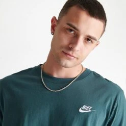 Nike Sportswear Club T-Shirt Faded Spruce - AR4997 309 -Nike Sportwear Sales AR4997 309 M5