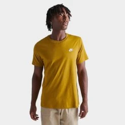 Nike Sportswear Club T-Shirt Bronzine - AR4997 716