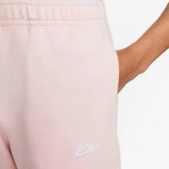 Men's Nike Sportswear Club Fleece Sweatpants Pink Bloom/Pink Bloom/White - BV2707 686 -Nike Sportwear Sales BV2707 686 M4