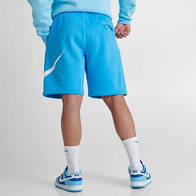 Men's Nike Sportswear Club Graphic Shorts Baltic Blue/White/White - BV2721 416 6 Men's Nike Sportswear Club Graphic Shorts Baltic Blue/White/White - BV2721 416 - Image 4