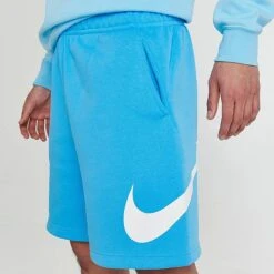 Men's Nike Sportswear Club Graphic Shorts Baltic Blue/White/White - BV2721 416 12 Men's Nike Sportswear Club Graphic Shorts Baltic Blue/White/White - BV2721 416 -Nike Sportwear Sales BV2721 416 M5