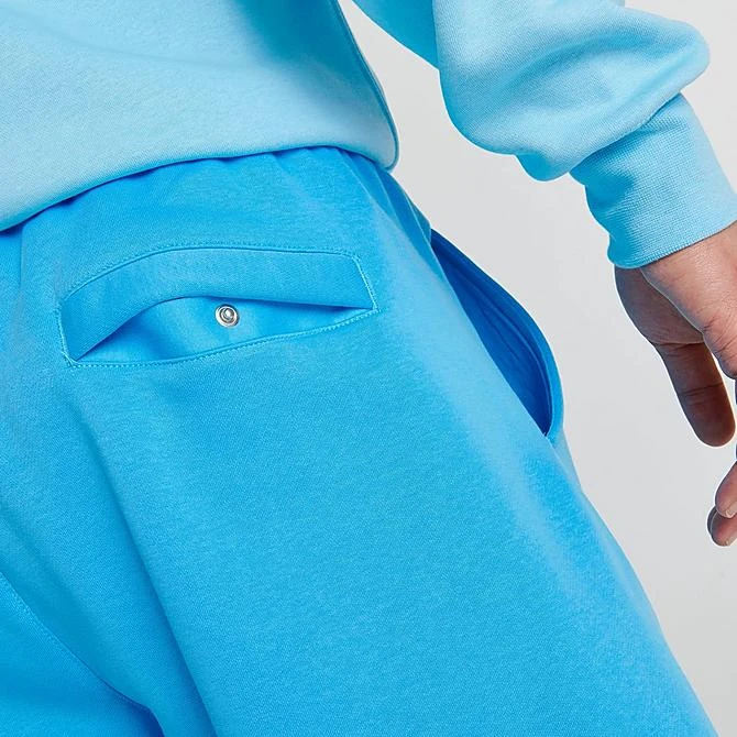 Men's Nike Sportswear Club Graphic Shorts Baltic Blue/White/White - BV2721 416 8 Men's Nike Sportswear Club Graphic Shorts Baltic Blue/White/White - BV2721 416 - Image 6