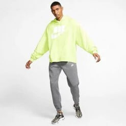 Men's Nike Sportswear Club Jersey Jogger Pants Charcoal Heather/Anthracite/White - BV2737 071 -Nike Sportwear Sales BV2737 071 M2