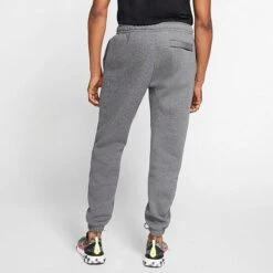 Men's Nike Sportswear Club Jersey Jogger Pants Charcoal Heather/Anthracite/White - BV2737 071 -Nike Sportwear Sales BV2737 071 M3