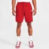 Men's Nike Sportswear Club Fleece Shorts Red - BV2772 658 -Nike Sportwear Sales BV2772 658 M1