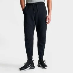 Nike Tech Fleece Taped Jogger Pants Black - CU4495 010