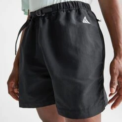 Men's Nike ACG Trail Shorts Black/Dark Smoke Grey/Summit White - CZ6704 014 -Nike Sportwear Sales CZ6704 014 M5