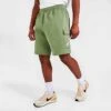 Men's Nike Sportswear Club Fleece Cargo Shorts Oil Green/Oil Green/White - CZ9956 386 -Nike Sportwear Sales CZ9956 386 M1
