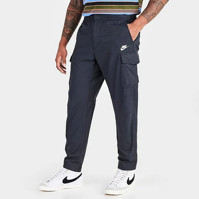 Men's Nike Sportswear Tech Essentials Unlined Cargo Commuter Pants Black/White - DD5207 010 3 Men's Nike Sportswear Tech Essentials Unlined Cargo Commuter Pants Black/White - DD5207 010
