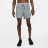 Men's Nike Dri-FIT Stride 5-Inch Hybrid Running Shorts Smoke Grey/Dark Smoke Grey/Black/Reflective Silver - DM4757 084 -Nike Sportwear Sales DM4757 084 M1
