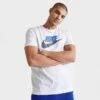 Men's Nike Sportswear Futura T-Shirt White/Black - DN5232 100 -Nike Sportwear Sales DN5232 100 M1