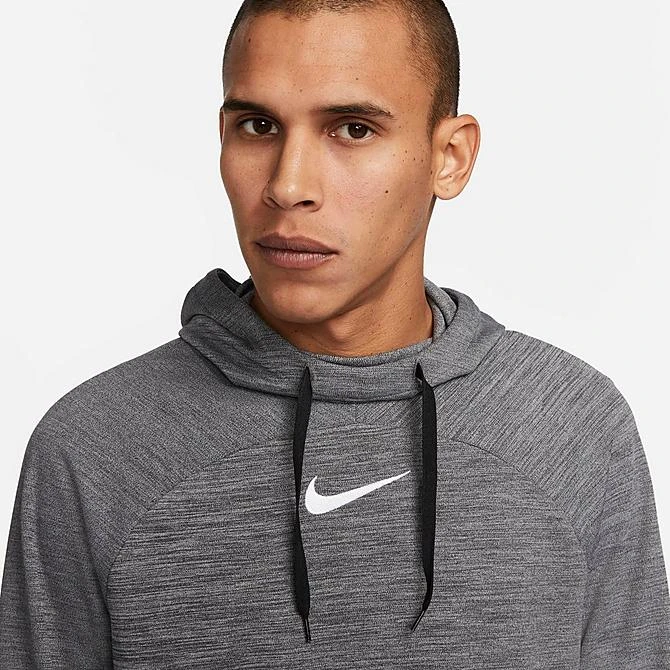 Men's Nike Dri-FIT Academy Pullover Soccer Hoodie Black/Pure/Summit White/White - DQ5051 011 6 Men's Nike Dri-FIT Academy Pullover Soccer Hoodie Black/Pure/Summit White/White - DQ5051 011 - Image 4