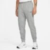 Men's Nike Therma-FIT Tapered Fitness Sweatpants Dark Grey Heather/Particle Grey/Black - DQ5405 063 -Nike Sportwear Sales DQ5405 063 M1