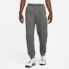 Men's Nike Therma-FIT Tapered Fitness Sweatpants Charcoal Heather/Dark Smoke Grey/Black - DQ5405 071