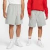 Men's Nike Dri-FIT Standard Issue French Terry Shorts Dark Grey Heather/Pale Ivory - DQ5712 063 2 Men's Nike Dri-FIT Standard Issue French Terry Shorts Dark Grey Heather/Pale Ivory - DQ5712 063 -Nike Sportwear Sales DQ5712 063 M1
