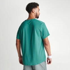 Men's Nike Dri-FIT UV Miler Short-Sleeve Running Top Mineral Teal/Reflective Silver - DV9315 379 -Nike Sportwear Sales DV9315 379 M4