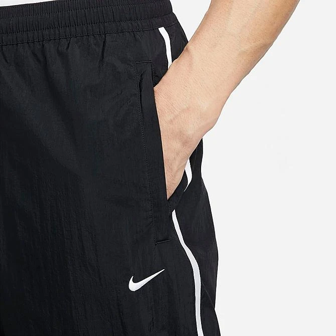 Men's Nike Repel F.C. Fleece Soccer Track Pants Black/Black/White/White - DV9795 010 6 Men's Nike Repel F.C. Fleece Soccer Track Pants Black/Black/White/White - DV9795 010 - Image 4