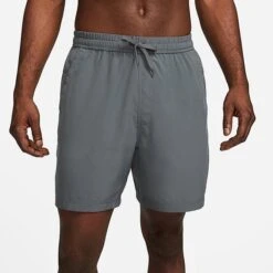 Men's Nike Form 7-Inch Unlined Shorts Iron Grey/Black - DV9857 068 -Nike Sportwear Sales DV9857 068 M3