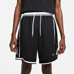 Men's Nike Dri-FIT DNA Class Of '96 Print 8" Basketball Shorts Black/Black/Cool Grey/White - DX0255 010 -Nike Sportwear Sales DX0255 010 M3