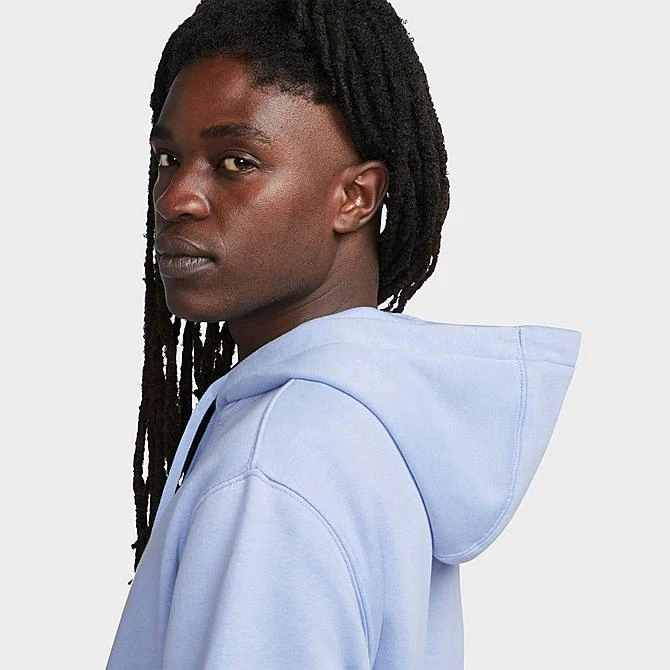 Men's Nike Club Fleece+ Futura Fleece Pullover Hoodie Cobalt Bliss - DX0541 479 6 Men's Nike Club Fleece+ Futura Fleece Pullover Hoodie Cobalt Bliss - DX0541 479 - Image 4