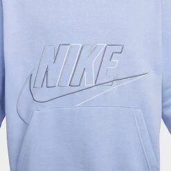 Men's Nike Club Fleece+ Futura Fleece Pullover Hoodie Cobalt Bliss - DX0541 479 12 Men's Nike Club Fleece+ Futura Fleece Pullover Hoodie Cobalt Bliss - DX0541 479 -Nike Sportwear Sales DX0541 479 M5
