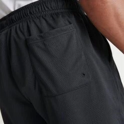 Men's Nike Club Mesh Flow Shorts Black/White - DX0735 010 -Nike Sportwear Sales DX0735 010 M6