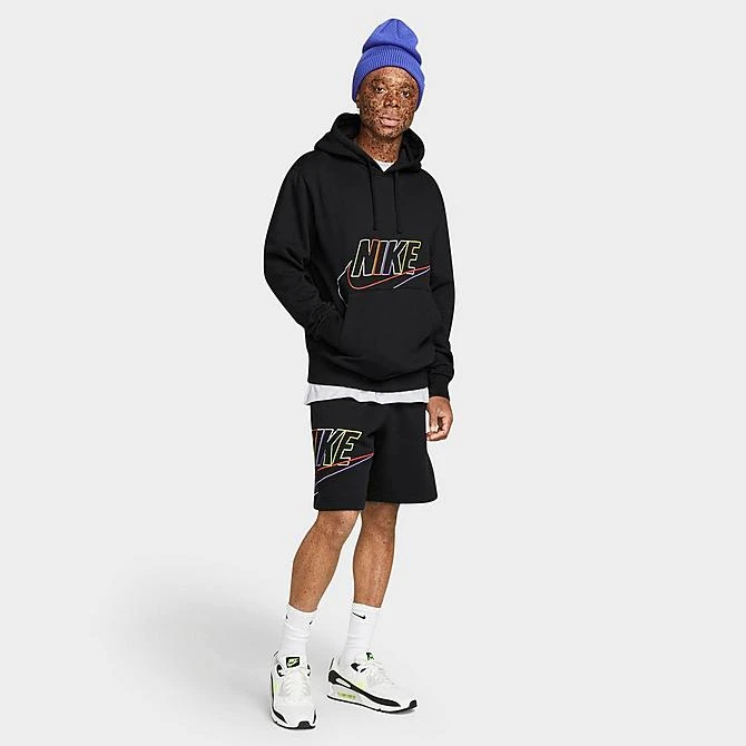 Men's Nike Sportswear Club Fleece+ Shorts Black - DX0801 010 4 Men's Nike Sportswear Club Fleece+ Shorts Black - DX0801 010 - Image 2