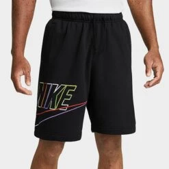 Men's Nike Sportswear Club Fleece+ Shorts Black - DX0801 010 10 Men's Nike Sportswear Club Fleece+ Shorts Black - DX0801 010 -Nike Sportwear Sales DX0801 010 M3