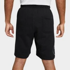 Men's Nike Sportswear Club Fleece+ Shorts Black - DX0801 010 11 Men's Nike Sportswear Club Fleece+ Shorts Black - DX0801 010 -Nike Sportwear Sales DX0801 010 M4