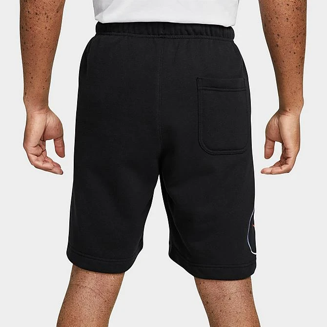 Men's Nike Sportswear Club Fleece+ Shorts Black - DX0801 010 6 Men's Nike Sportswear Club Fleece+ Shorts Black - DX0801 010 - Image 4