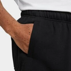 Men's Nike Sportswear Club Fleece+ Shorts Black - DX0801 010 12 Men's Nike Sportswear Club Fleece+ Shorts Black - DX0801 010 -Nike Sportwear Sales DX0801 010 M5