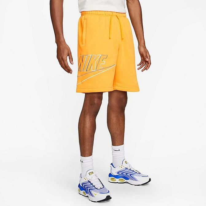 Men's Nike Sportswear Club Fleece+ Shorts University Gold - DX0801 739 3 Men's Nike Sportswear Club Fleece+ Shorts University Gold - DX0801 739