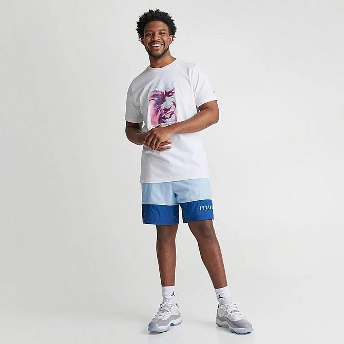 Nike Men's Jordan Jumpman Greatest Ever Graphic T-Shirt White - DX9595 100 4 Nike Men's Jordan Jumpman Greatest Ever Graphic T-Shirt White - DX9595 100 - Image 2